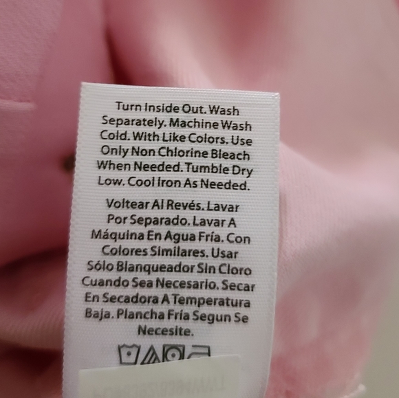 Girl's Pink Overall Skirt Size 12 months - Picture 7 of 7